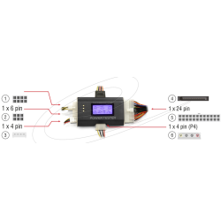 DeLOCK Netzteiltester III Netzteil DisplayTester ATX BTX ITX Netzteile 18159