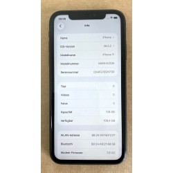 Apple iPhone 11 128GB Black Handy Smartphone ohne Simlock MHDH3ZD/A 94%