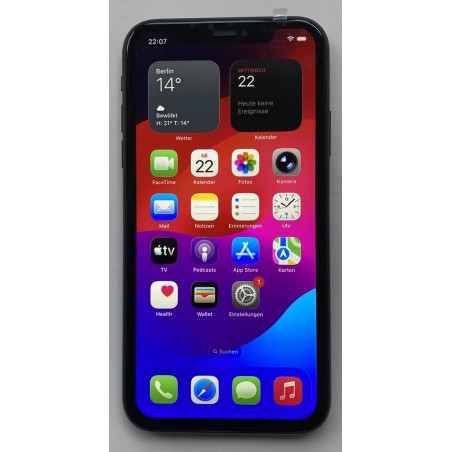 Apple iPhone 11 128GB Black Handy Smartphone ohne Simlock MHDH3ZD/A 89%