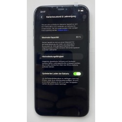 Apple iPhone 11 128GB Black Handy Smartphone ohne Simlock MHDH3ZD/A 89%