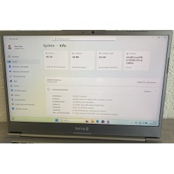 Kopie von Wortmann Terra Mobile 1470T, i5-10210U, 16GB DDR4. 50 GB SSD, 14" FHD, Windows 11 Pro