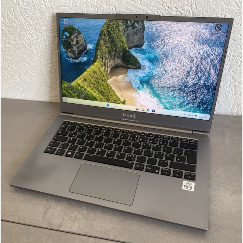Kopie von Wortmann Terra Mobile 1470T, i5-10210U, 16GB DDR4. 50 GB SSD, 14" FHD, Windows 11 Pro