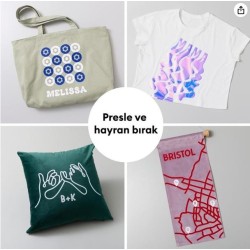 CRICUT EasyPress™ SE-Medium+Hitzeschutzmatte, Transferpresse