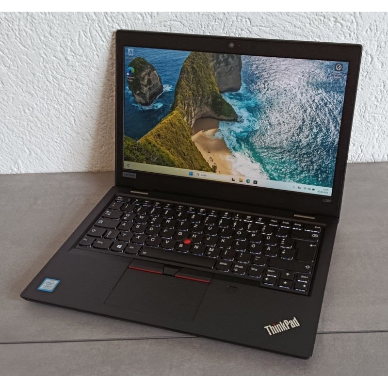 Lenovo ThinkPad L380, Lenovo Laptop, Business Notebook, Intel Core i3, i3-8130U, 8GB RAM, 256GB SSD, Windows 11 Pro, Office Lapt