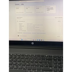 HP ZBook 15 G4, intel Core i7-7820HQ, 32GB DDR4, 512GB SSD, nVidia Quadro M2200, Windows 11 Pro