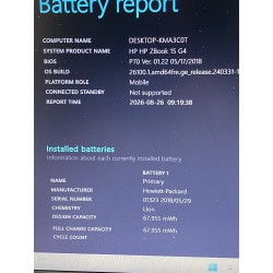 HP ZBook 15 G4, intel Core i7-7820HQ, 32GB DDR4, 512GB SSD, nVidia Quadro M2200, Windows 11 Pro