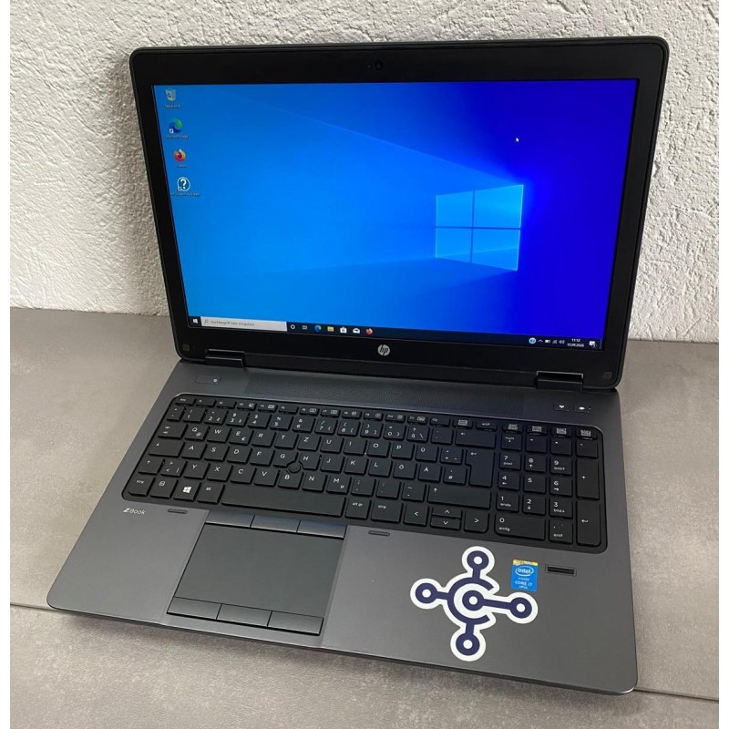 HP ZBook 15 G2, intel i7 4 x 2.90GHz, 24GB RAM, 256GB SSD, 15,6" FullHD, Windows 10 Pro