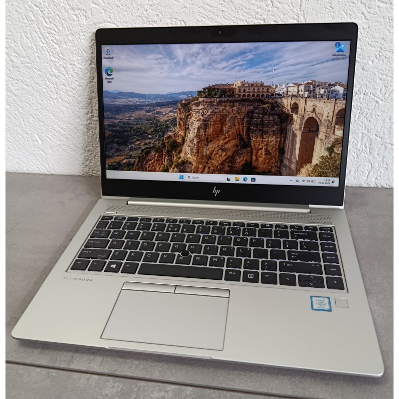 HP Elitebook 840 G5 intel Core i7-8650U 1.80 GHz 16GB 512GB SSD Windows 11 Pro
