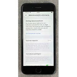 Apple iPhone SE 2 Generation (2020) - 128GB - IOS 27.01 - MXD02ZD/A - 73% - guter Zustand