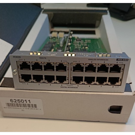 ALCATEL-LUCENT ENTERPRISE ISDN Mischbaugruppe / 4 T0 + 8 UAI + 4 SLI - x (3EH77238AB)